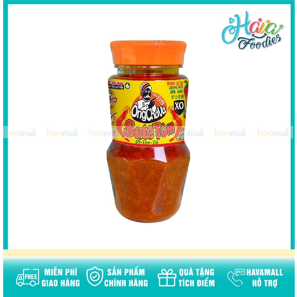 [HÀNG CHÍNH HÃNG] Sa Tế Tôm XO Ông Chà Và 90gr