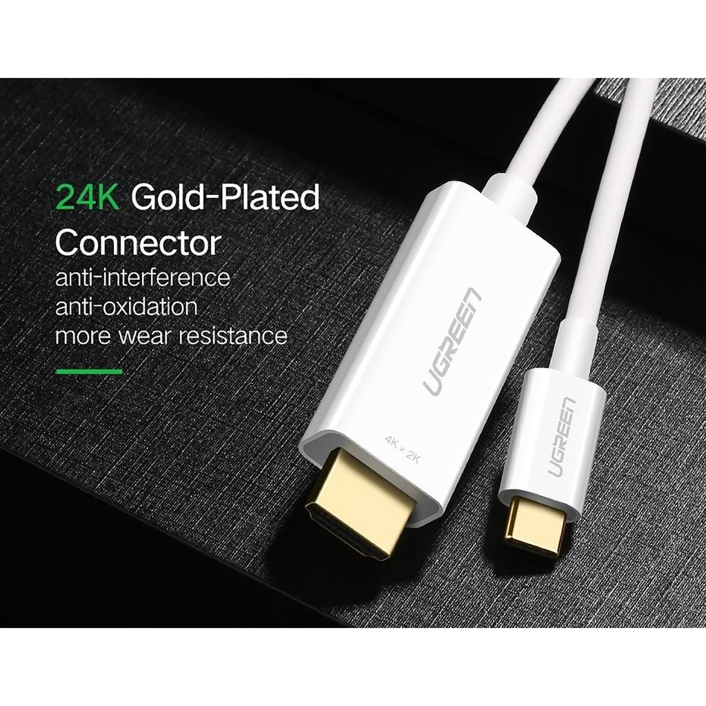 Bộ Chuyển Đổi USB Type-C To HDMI 4K@60Hz Ugreen 30841 Chính Hãng
