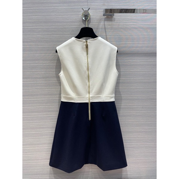 Đầm len nữ sát nách dáng ôm màu đơn giản sang thương hiệu Alexander Wang cao cấp