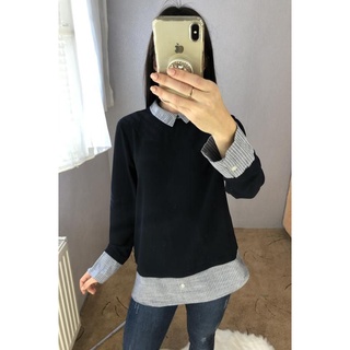 Áo voan phối cổ sơ mi PRIMARK