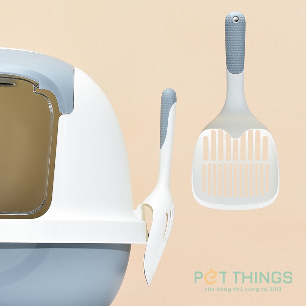 Xẻng lưới rộng hốt vệ sinh cho mèo mọi loại cát