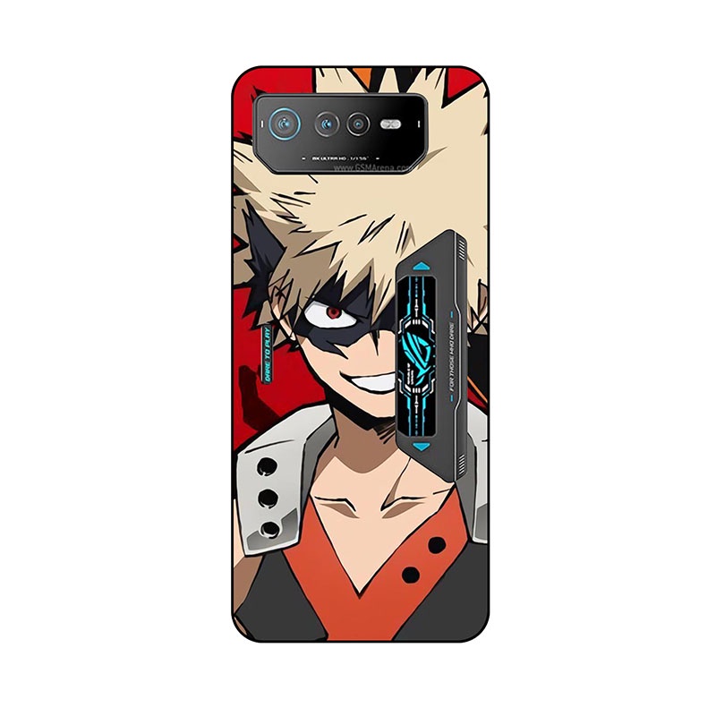 Ốp Điện Thoại Silicon Mềm Họa Tiết Hoạt Hình Anime Đáng Yêu Cho Asus ROG Phone 6 ROG6 Pro 6.78 "
