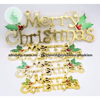 Chữ Merry Christmas