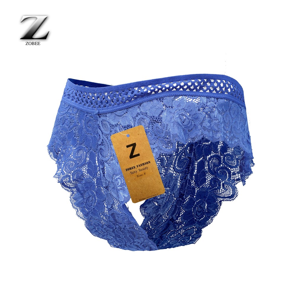 ZOBEE Combo 2 quần lót ren Hoa hồng quyến rũ QL8240B | BigBuy360 - bigbuy360.vn