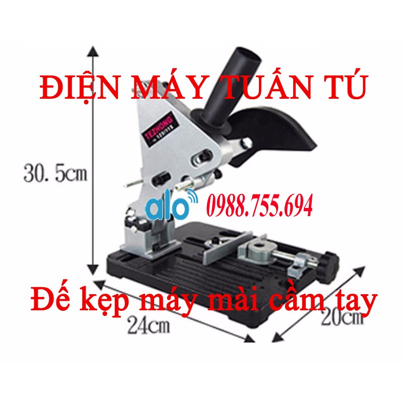 ĐẾ KẸP MÁY MÀI TZ6103 - DÙNG CHO CÁC LOẠI MÁY CẮT MÀI CẦM TAY