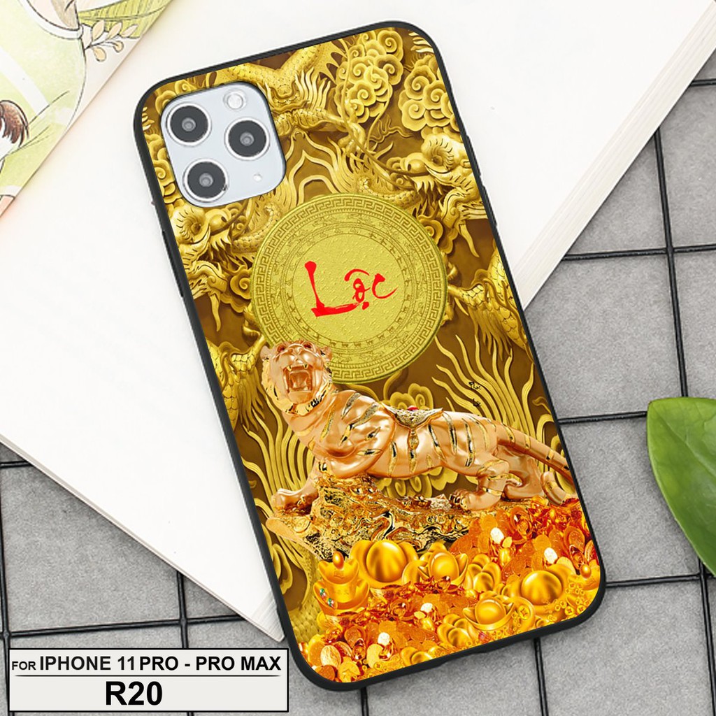 Ốp kính cường lực  12 Con Giáp Tài Lộc IPHONE 11_11 PRO_11 PROMAX Ốp điện thoại cao cấp mochizone