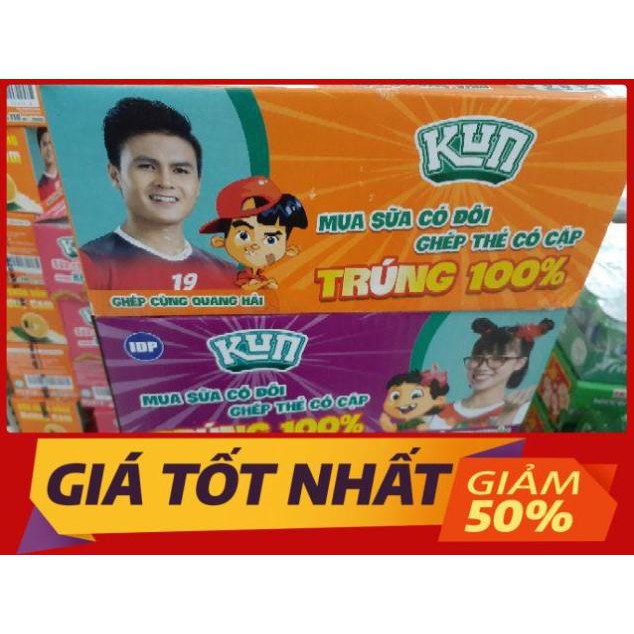 THÙNG SỮA KUN TÚI 24 GÓI 110ML