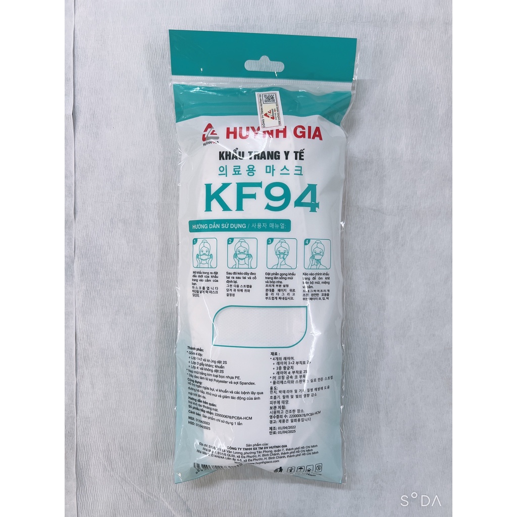 Túi Khẩu Trang KF94