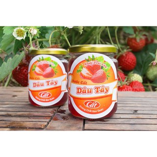 Nước Cốt Dâu Tây 200ml (Không chất bảo quản)
