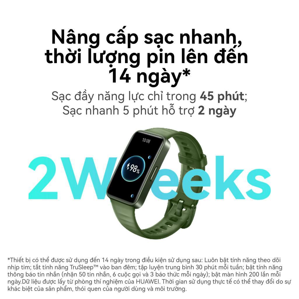 Vòng đeo tay thông minh HUAWEI Band 8 | Thiết kế siêu mỏng | Phân tích khoa học Giấc Ngủ