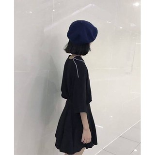 Nón bánh tiêu phong cách Hàn Quốc