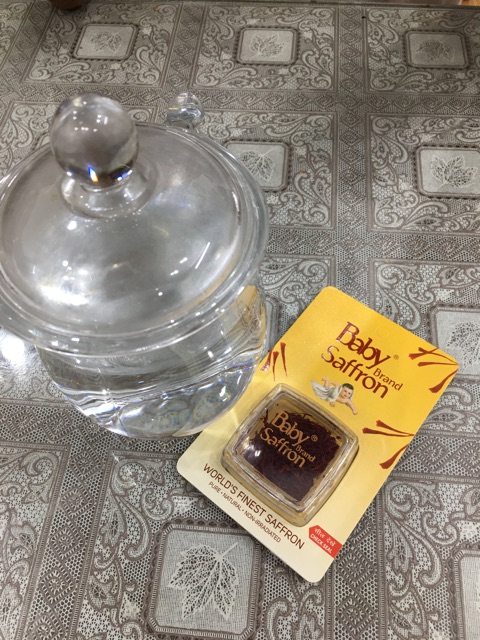 NHUỴ HOA NGHỆ  TÂY TỐT NHẤT ẤN ĐỘ BABY SAFFRON HỘP 1 GRAM [DATE 10.2021] | BigBuy360 - bigbuy360.vn