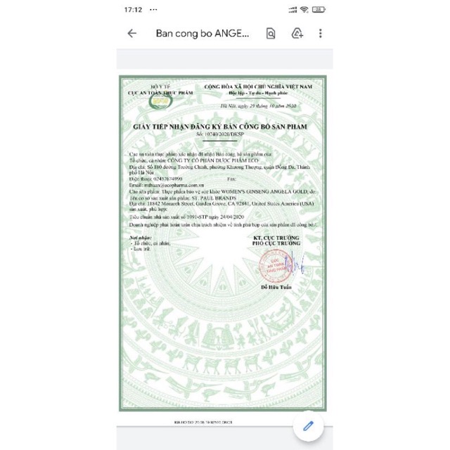 SÂM ANGELA GOLD lọ 60 viên ( Mua 2 lọ 60v tích điểm tặng lọ 15v | BigBuy360 - bigbuy360.vn