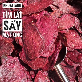 Khoai Lang Tím Lát Sấy Mật Ong - Túi 500gr