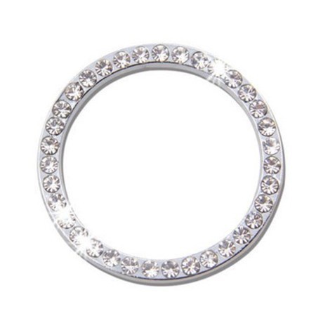 Vòng đính đá pha lê trang trí nút khởi động xe hơi