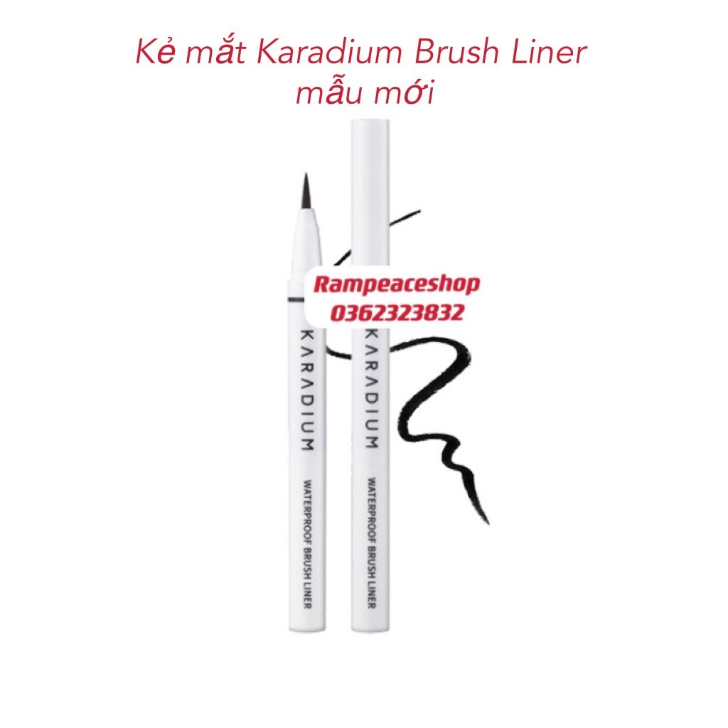 Kẻ mắt Karadium Waterproof Brush Liner