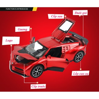 Xe mô hình Bugatti Centodieci 1:32