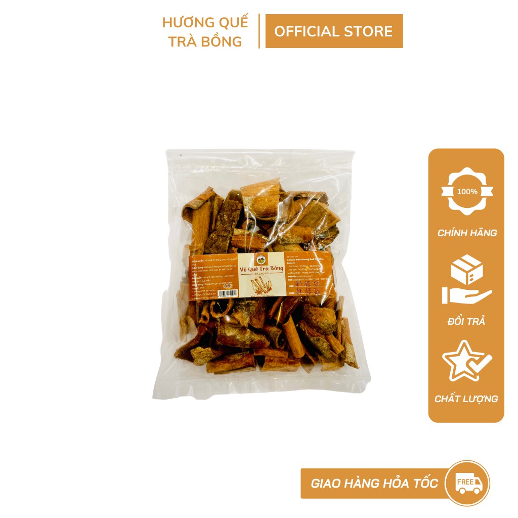 Quế Bịch Đã Cạo Võ - Hương Quế Trà Bồng 100gram