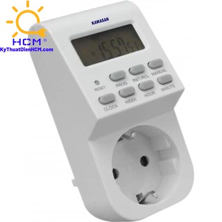 Ổ cắm hẹn giờ kỹ thuật số kawasan tge2b