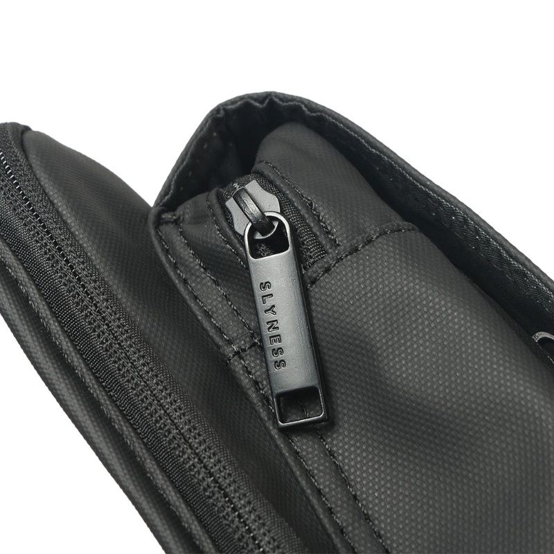 Túi Đeo Hông / Đeo Trước Ngực Đựng Ví Màu Đen Oxoford Ba