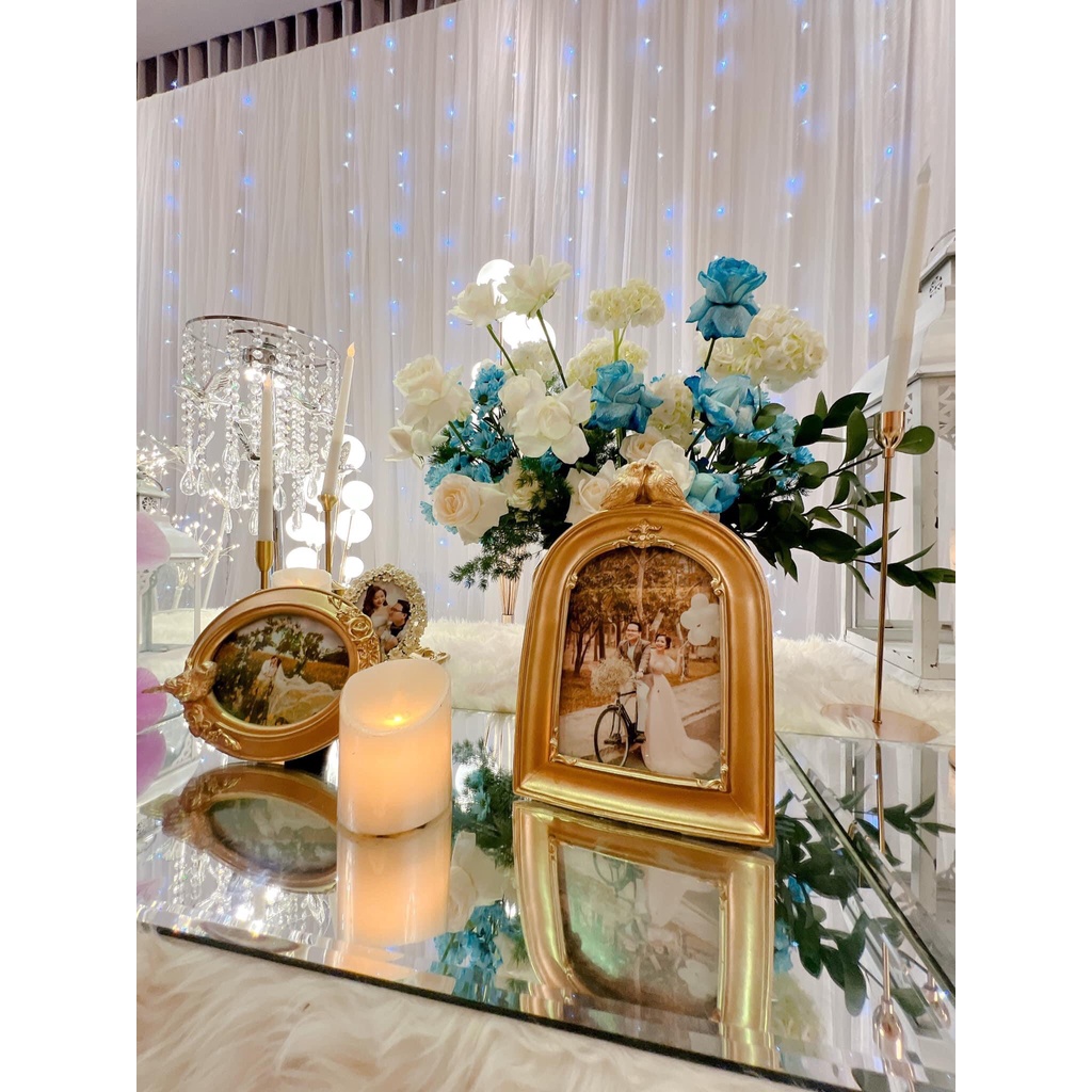 Bộ 5 Khung Ảnh Chim Gold Trang Trí