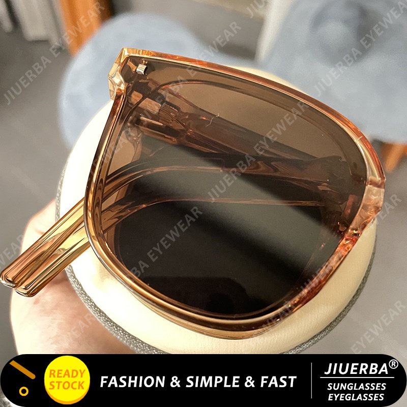 (JIUERBA) Kính Mát Gọng Lớn Chống Tia uv Có Thể Gấp Lại Tiện Lợi Dành Cho Nữ