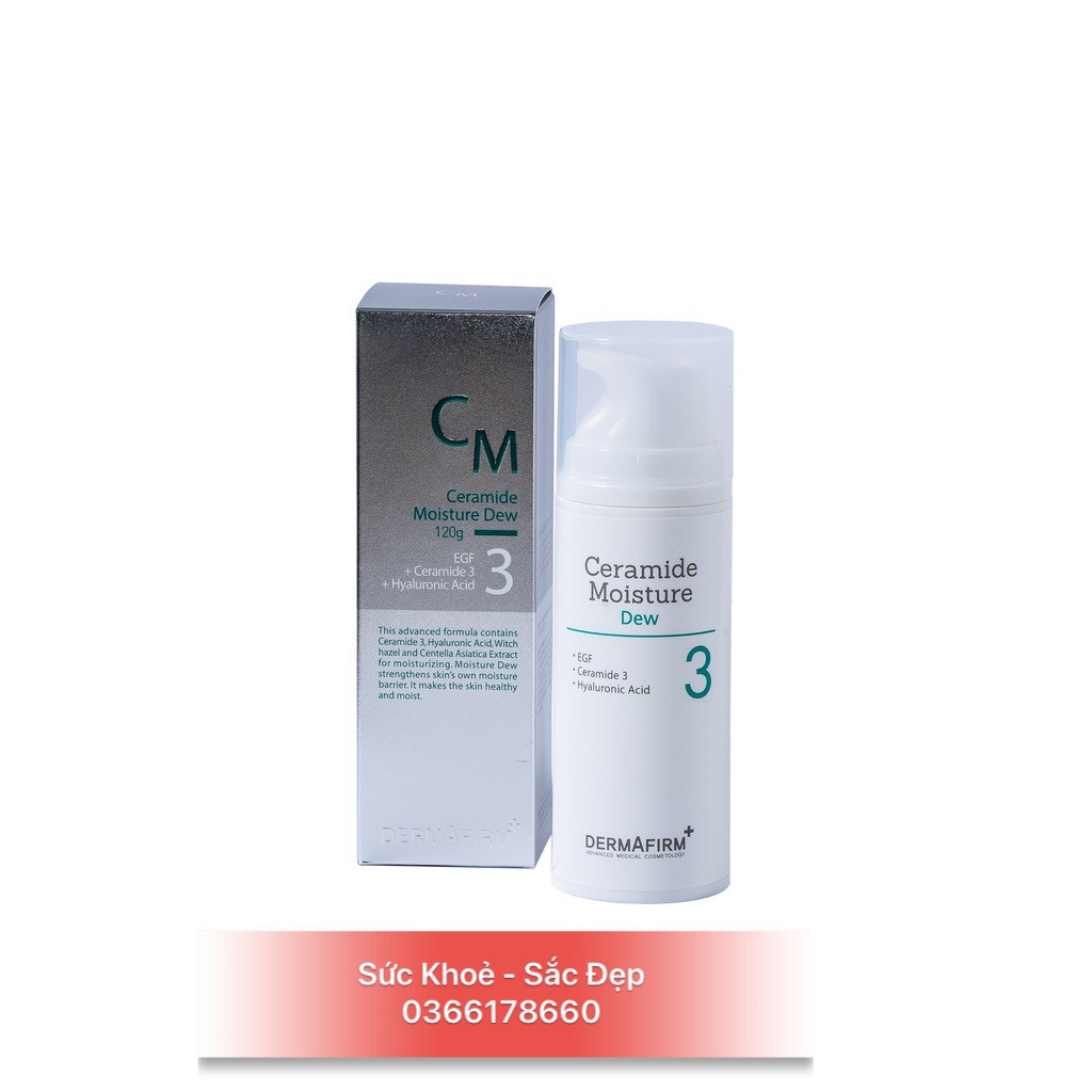 - Sữa Dưỡng Dermafirm Ceramide Moisture Dew Công Thức Tạo Màng Chống Mất Nước 120ml