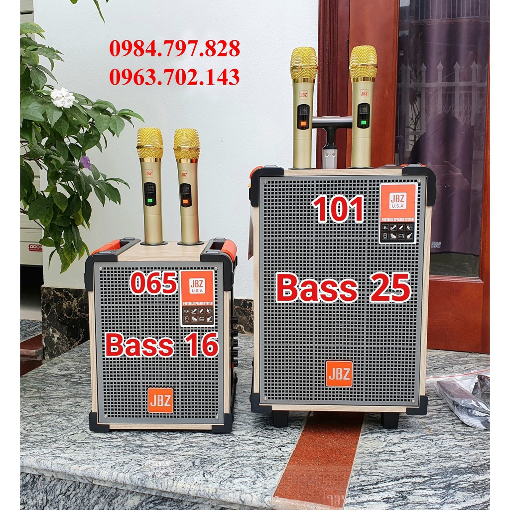 Loa kéo mini loa karaoke kẹo kéo JBZ 101 cực chất