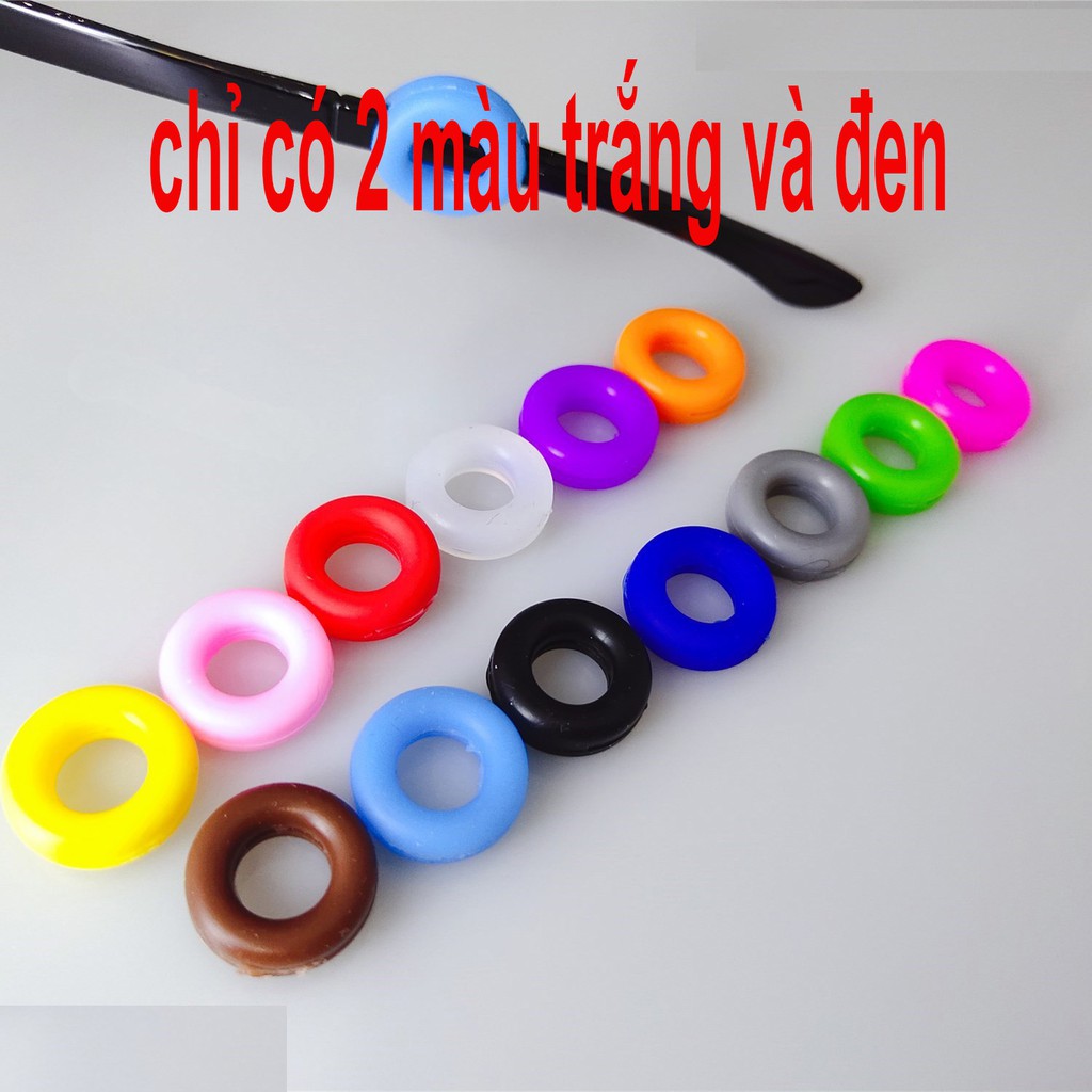 Cài tai silicone cố định kính chống tuột, rơi kính tiện dụng chơi thể thao