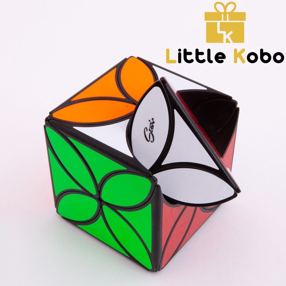 Rubik Biến Thể QiYi Four Leaf Clover Cube MoFangGe Cỏ 4 Lá Rubik Cao Cấp