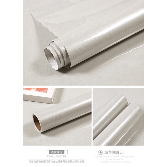 5M decal trắng bóng keo sẵn khổ 60 cm