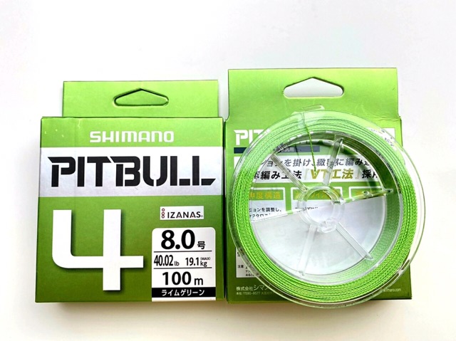 Dù PE Pitbull X4_Shimano 100m sợi mịn,mượt