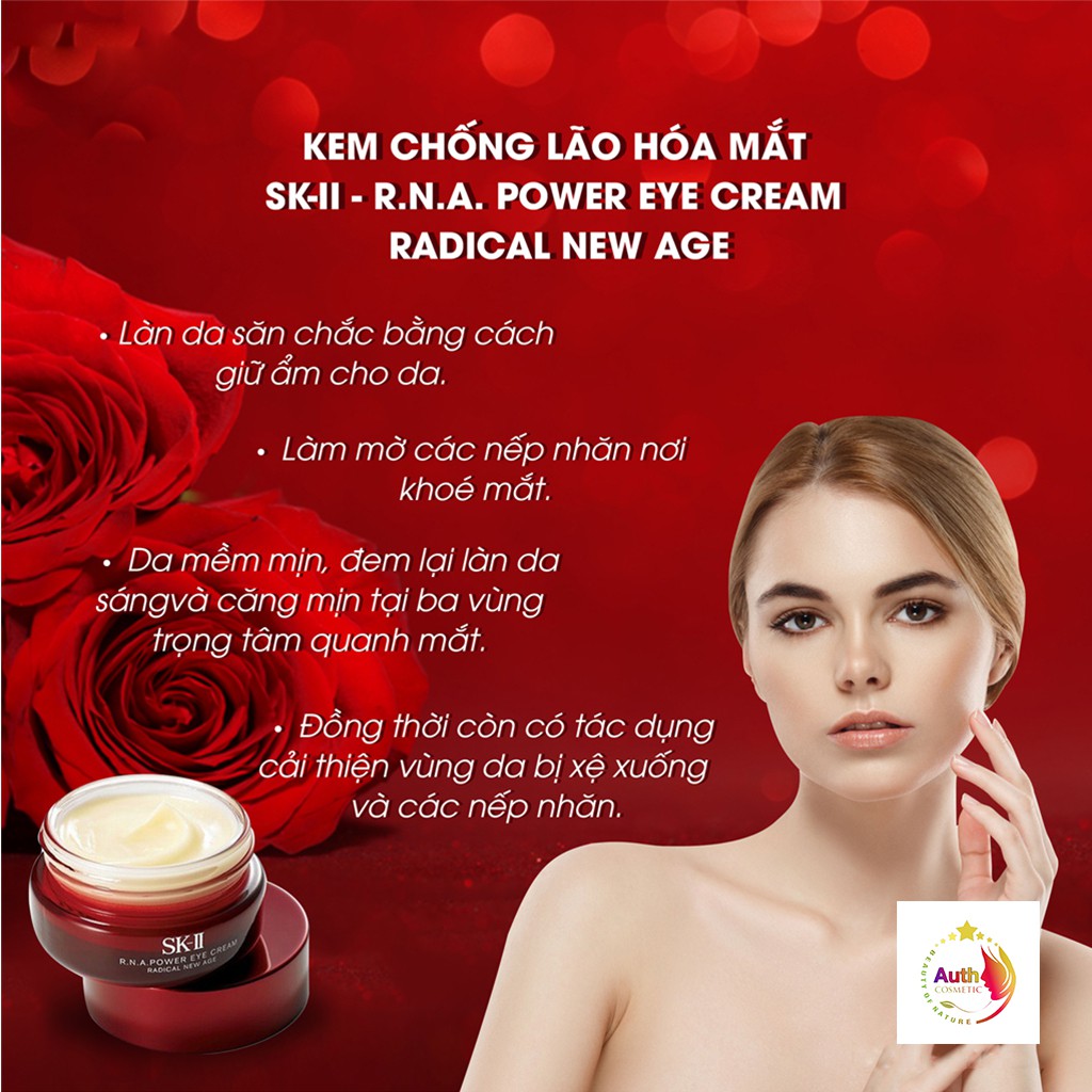 Kem dưỡng mắt Skii Mini SK-II R.N.A Power Eye Cream Radical New Age 2.5g Giảm quầng thâm nếp nhăn săn chắc da vùng mắt | BigBuy360 - bigbuy360.vn