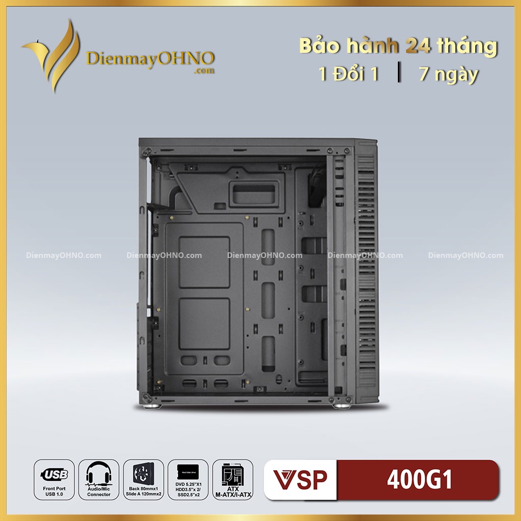 Thùng Vỏ Máy Tính Case Gaming AAP B13 Case Máy Tính PC Hai Mặt Trong Suốt Chính Hãng - OHNO VIỆT NAM