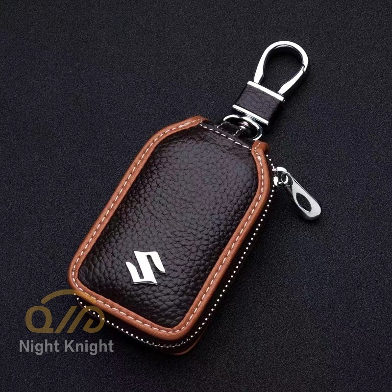 Bao da đựng chìa khóa thông minh cho xe Suzuki Vitara Swift XL7 Presso Dzire Ciaz Celerio Ertiga