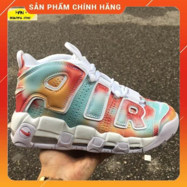 FREE SHIP hàng cao cấp (FULL BOX) giày thể thao AIR MORE UPTEMPO bảy sắc Cực Đẹp . 2020 👟 2020 . Real* Sales thu ♤ hot