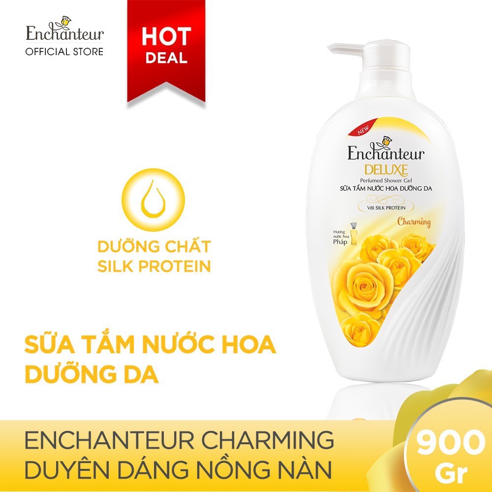 Sữa tắm nước hoa Enchanteur 900g