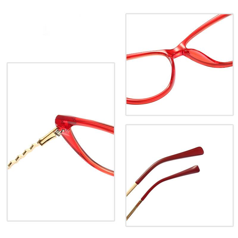 Mắt Kính Khung To Tr90 Đính Đá Thời Trang