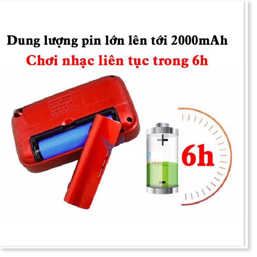 ĐÀI RADIO FM NGHE NHẠC QUA USB VÀ THẺ NHỚ, NGHE KINH PHẬT KK11 ÂM THANH TRUNG THỰC
