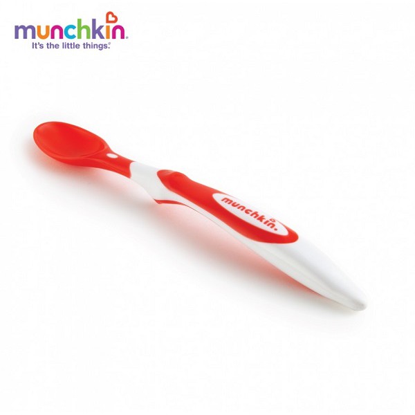 Set 6 thìa ăn dặm Munchkin cho bé, thìa ăn dặm mềm đủ màu cho bé 3 tháng