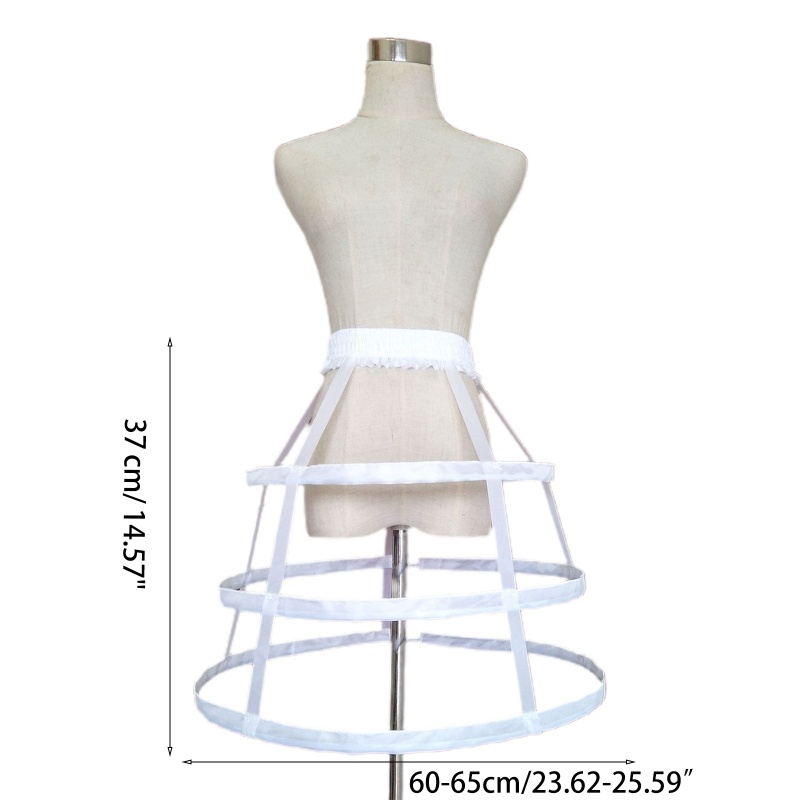 Đầm Ngắn Dạ Hội 3 Vòng Cho Cô Dâu Crinoline Underskirt Shap