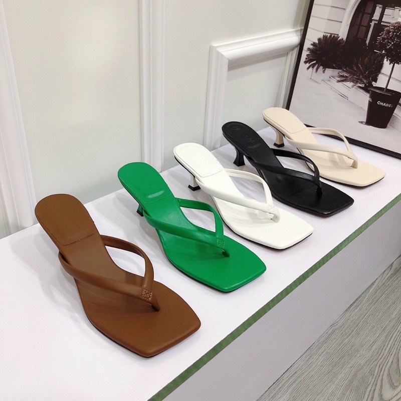 📍Guốc Kẹp Ngón Da Full Màu Đẹp Mê Ly