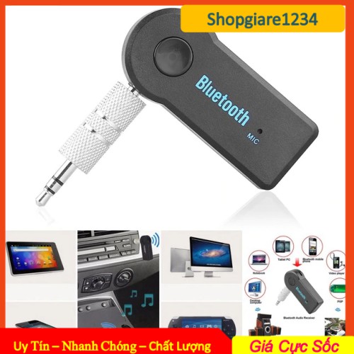 Usb Bluetooth cho dàn âm thanh xe hơi, amply, loa Car Bluetooth (màu đen)