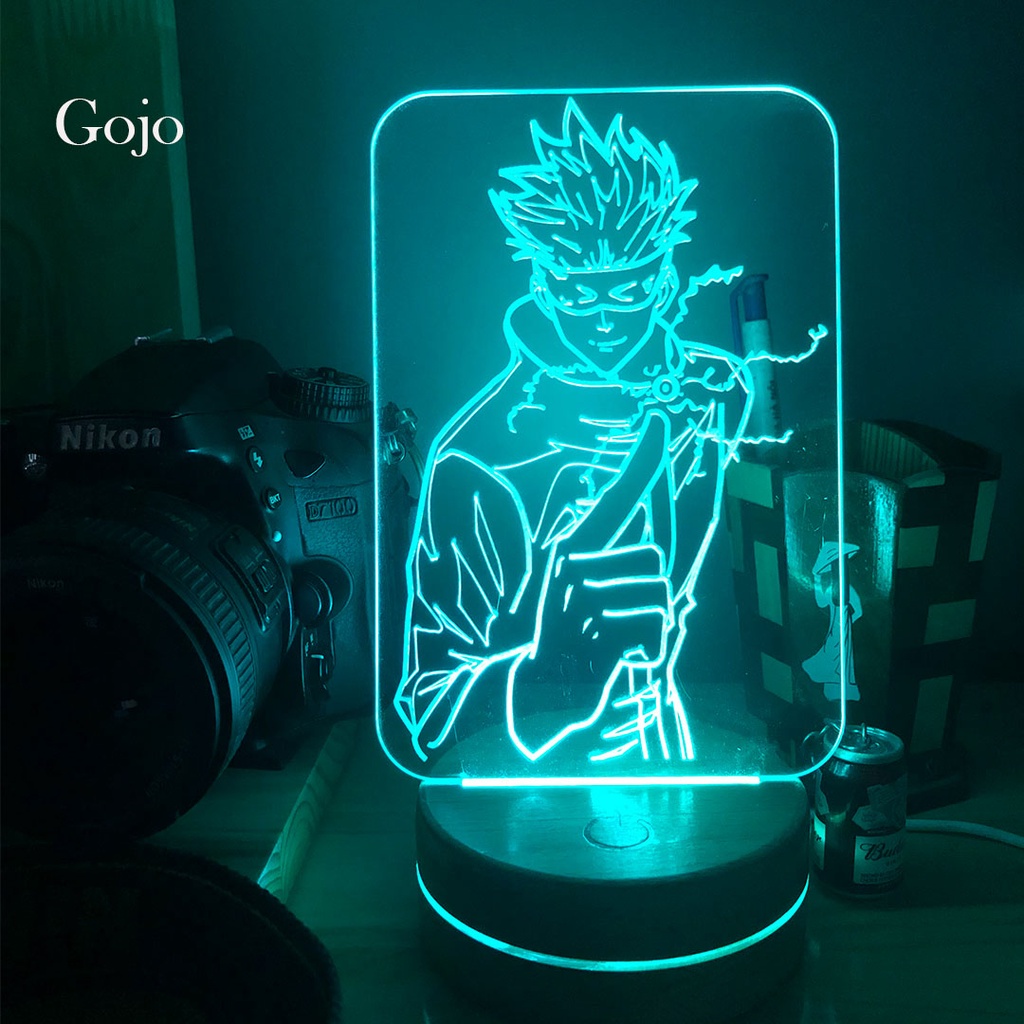Đèn Led Anime Gojo Đèn Led 16, Cảm Ứng , Điều Khiển Từ Xa