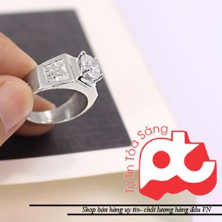 [49K] Nhẫn inox nam chữ hán việt