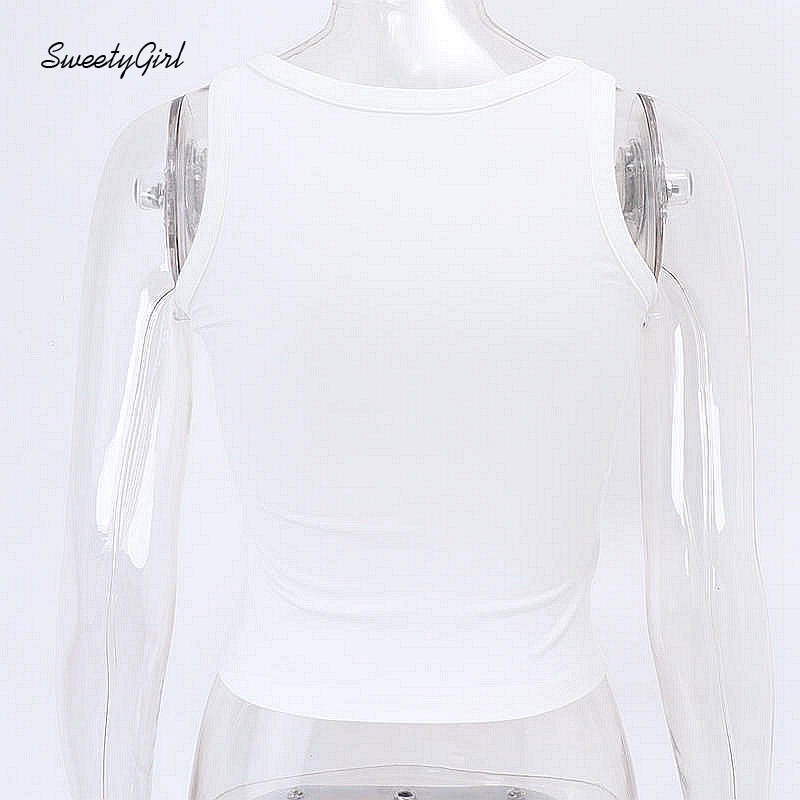 Áo Tank Top Cổ Tròn Dáng Ôm In Họa Tiết Hoạt Hình Nhiều Màu Độc Đáo Thời Trang 2022 Cho Nữ