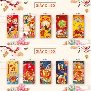 Combo 10 lì xì mẫu mới nhất 2021 độc đáo