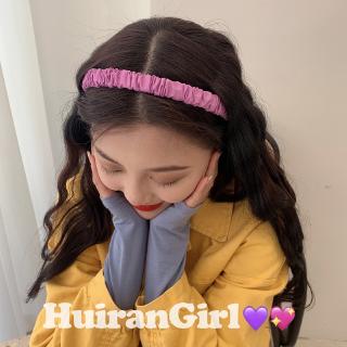 Băng Đô Cài Tóc Xếp Ly Phong Cách Retro Nhật Bản Dễ Phối Đồ Thời Trang Cho Nữ