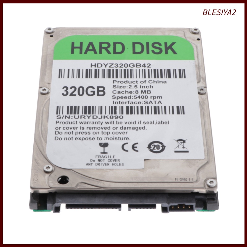 Ổ Cứng Laptop Universla 2 2.5 Inch 320gb Sata 2 8m 5400rpm