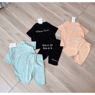 BỘ quần lửng bé gái flight mode siêu hot